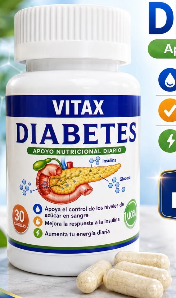 Vitax Diabetes — 30 cápsulas